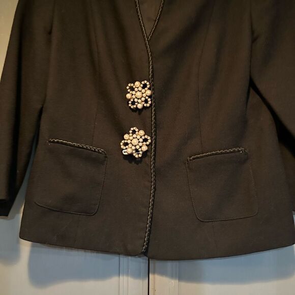 Bigio Collection Black Jacket - Picture 3 of 7